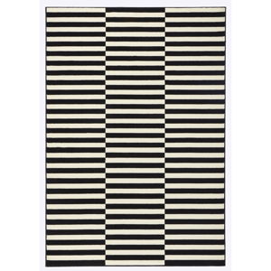 Černobílý koberec Hanse Home Gloria Panel, 120 x 170 cm