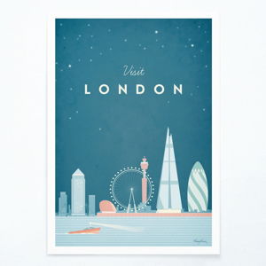 Plakát Travelposter London, A3