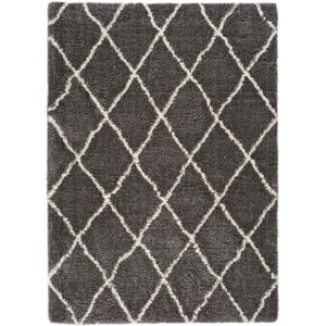 Šedo-bílý koberec Universal Samira Grey, 60 x 120 cm