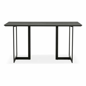Černý jídelní stůl Kokoon Dorr, 150 x 70 cm