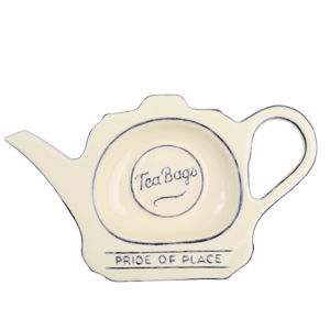 Krémový keramický stojánek na čajové sáčky T&G Woodware Pride Of Place
