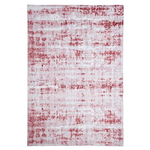Červeno-šedý koberec Floorita Abstract, 120 x 180 cm