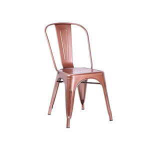 Židle v měděné barvě Leitmotiv Dazzle