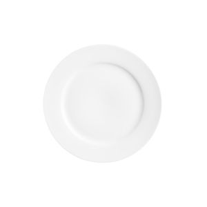 Bílý dezertní porcelánový talíř Price & Kensington Simplicity, ⌀ 19 cm