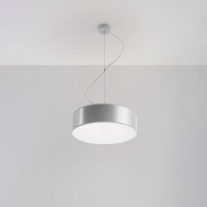 Šedé závěsné svítidlo ø 35 cm Atis – Nice Lamps