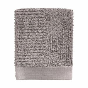 Šedý bavlněný ručník 70x50 cm Classic - Zone