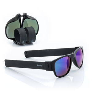 Černo-modré sluneční srolovatelné brýle InnovaGoods Sunfold ES3