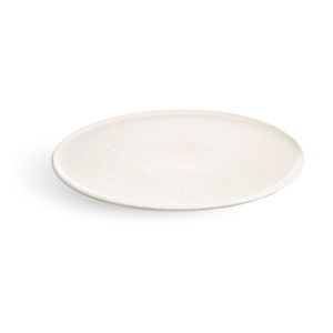 Bílý kameninový talíř Kähler Design Ombria, ⌀ 22 cm