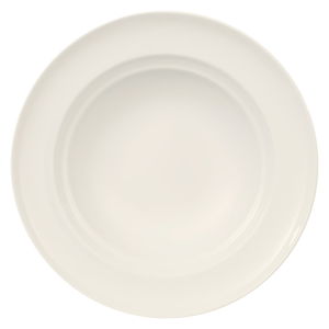 Bílý porcelánový hluboký talíř Like by Villeroy & Boch Group, 23 cm