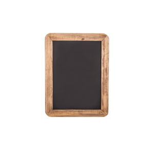 Černá břidlicová tabule v dřevěném rámu Antic Line, 28 x 20,5 cm