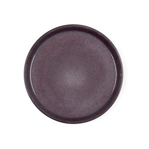 Švestkově fialový kameninový mělký talíř Bitz Mensa, průměr 27 cm