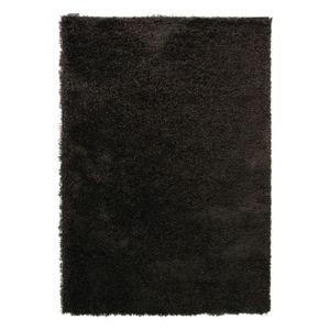 Černý koberec Flair Rugs Cariboo Black, 60 x 110 cm