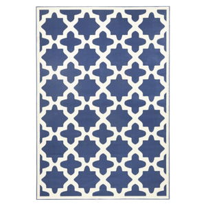 Modrý koberec Zala Living Noble, 70 x 140 cm