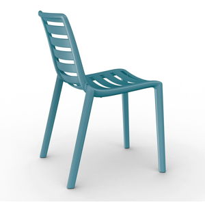 Sada 2 modrých zahradních židlí Resol Slatkat