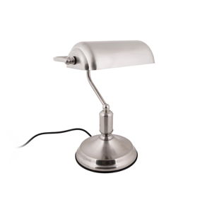 Stolní lampa ve stříbrné barvě Leitmotiv Bank