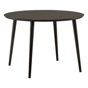 Kulatý jídelní stůl s deskou v dubovém dekoru ø 100 cm Cloyd – Woodman