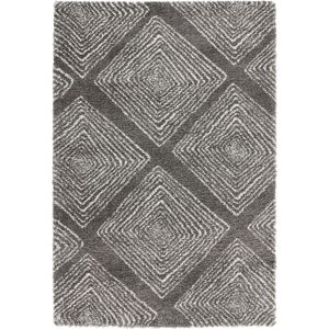 Tmavě šedý koberec Mint Rugs Allure Grey II, 80 x 150 cm
