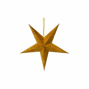 Vánoční světelná dekorace ve zlaté barvě Star Trading Velvet