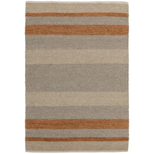 Hnědo-oranžový koberec Asiatic Carpets Fields, 120 x 170 cm