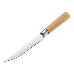 Sekací nůž Unimasa z nerezové oceli a bambusu Unisama, délka 24,5 cm