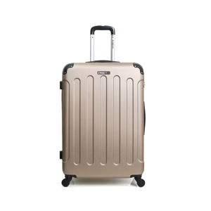 Cestovní kufr ve zlatobéžové barvě na kolečkách Bluestar, 32 l