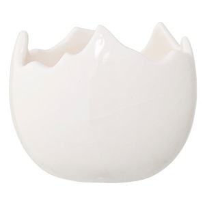 Bílý kameninový svícen Bloomingville Easter, ⌀ 7,5 cm