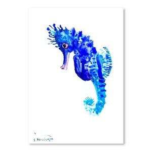 Autorský plakát Seahorse od Surena Nersisyana, 30 x 21 cm