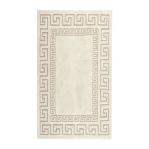 Krémově bílý bavlněný koberec Orient 60 x 90 cm