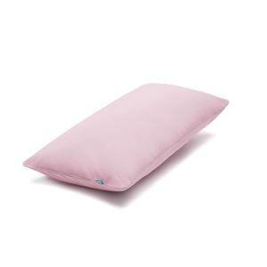 Světle růžový povlak na polštář Mumla Basic, 30 x 60 cm