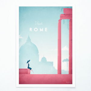 Plakát Travelposter Rome, A3