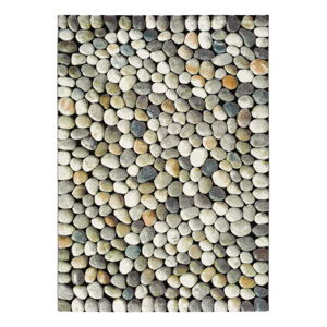 Šedý koberec Universal Sandra Stones, 80 x 150 cm
